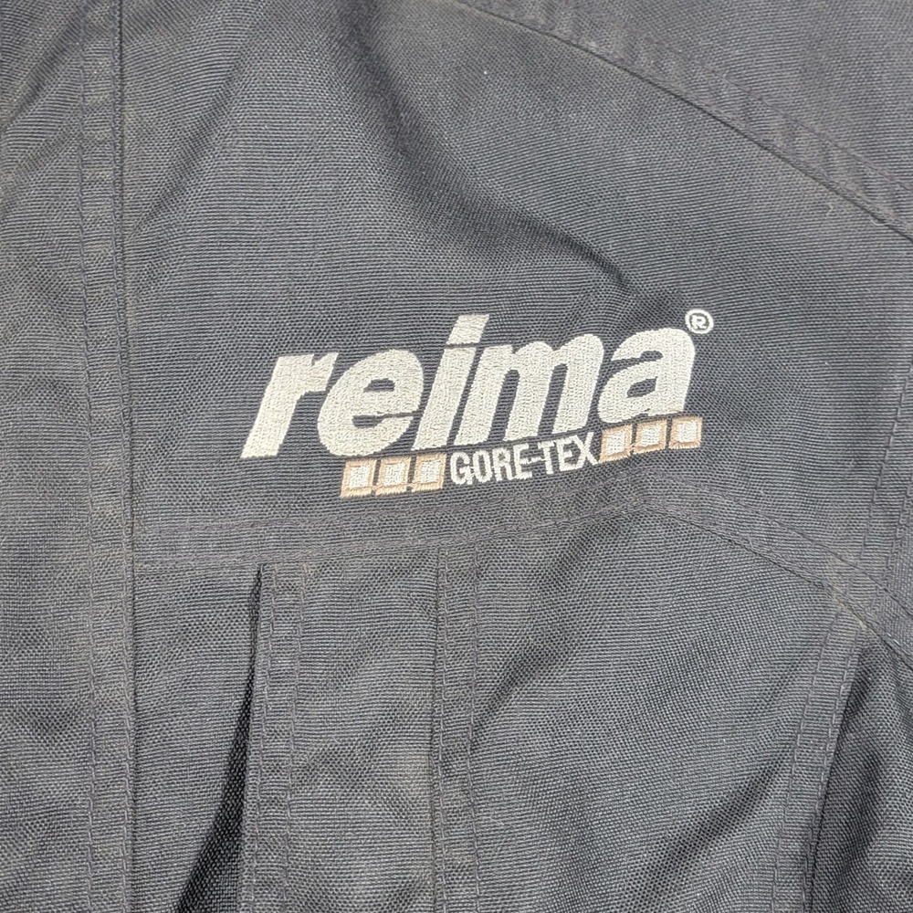 Reima Gore-Tex Cordura Motorcycle Jacket Mens L Black Waterproof Outdoor Biker